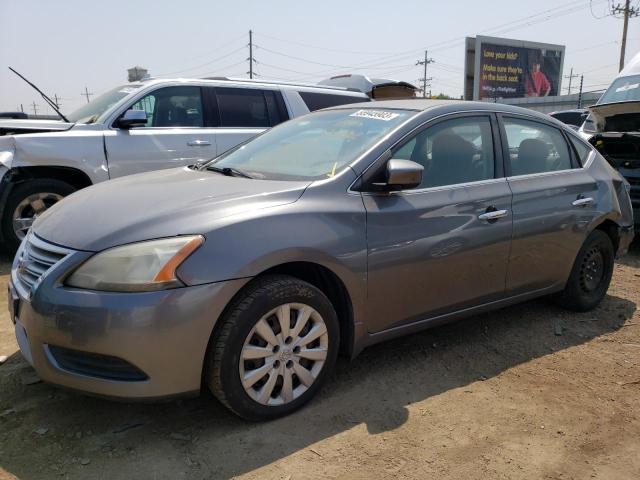 NISSAN SENTRA S 2015 with VIN 3N1AB7AP1FY375772 - Photo from auction