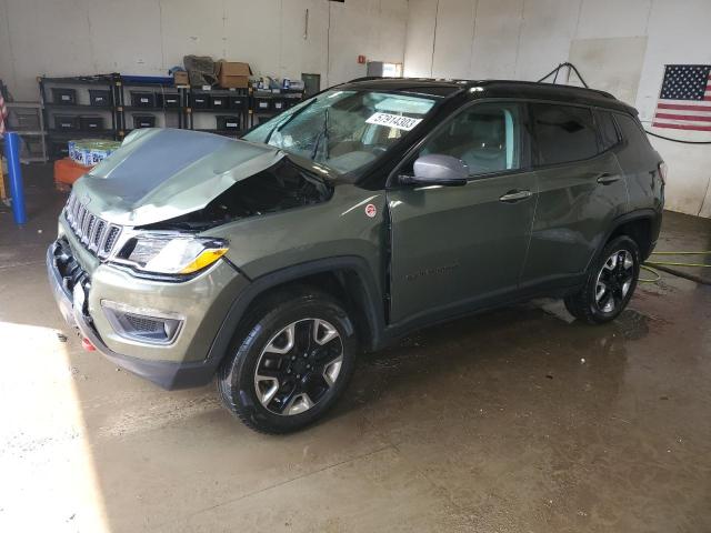 JEEP COMPASS TR 2018 with VIN 3C4NJDDB5JT187598 - Photo from auction