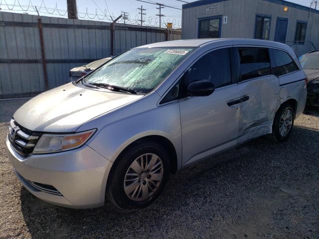 HONDA ODYSSEY LX 2014 with VIN 5FNRL5H29EB049191 - Photo from auction
