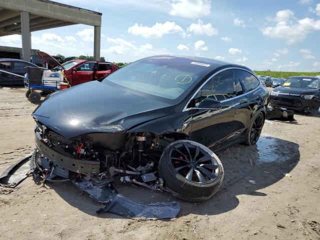 TESLA MODEL X 2020 with VIN 5YJXCDE41LF283796 - Photo from auction