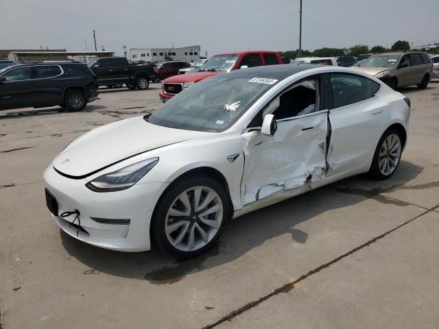 TESLA MODEL 3 2020 with VIN 5YJ3E1EC0LF627651 - Photo from auction