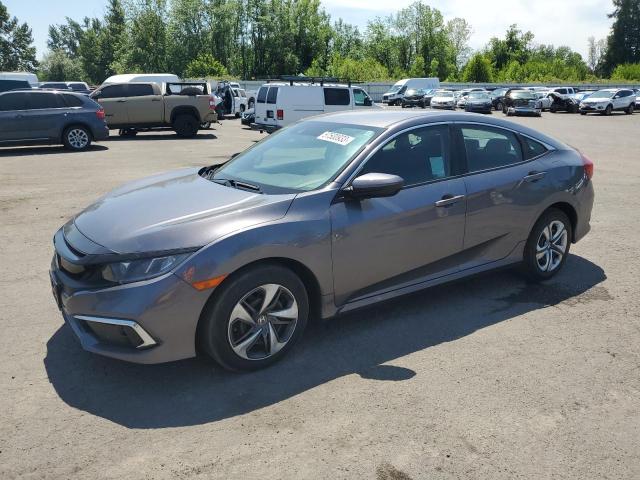 Photo 1 from auction – 2020 HONDA CIVIC LX with VIN 19XFC2F60LE201238