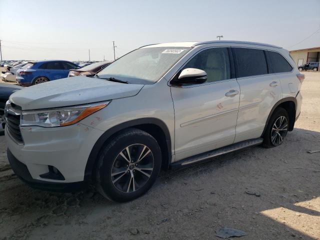 TOYOTA HIGHLANDER 2016 z numerem VIN 5TDKKRFH2GS133094 - Zdjęcie z aukcji