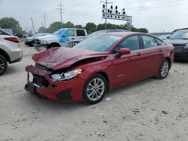 FORD FUSION SE 2019 with VIN 3FA6P0LU4KR257062 - Photo from auction
