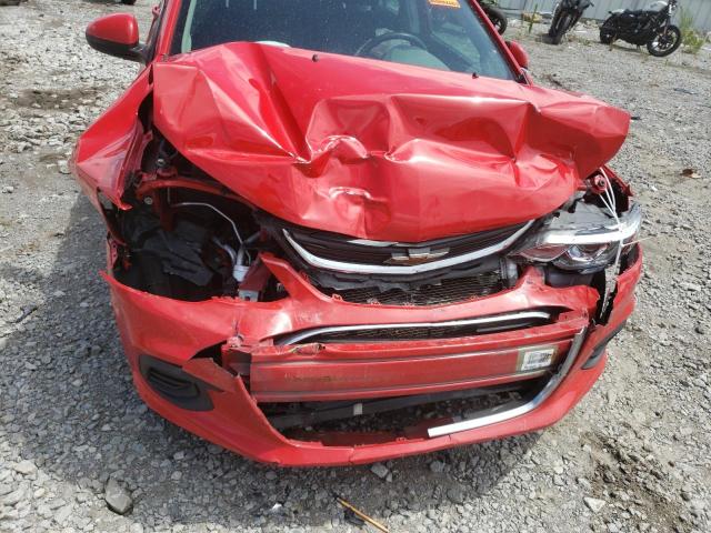 Photo 11 from auction – 2019 CHEVROLET SONIC LT with VIN 1G1JD5SB5K4111734