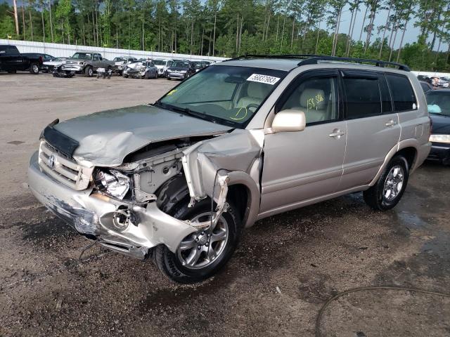 TOYOTA HIGHLANDER 2005 with VIN JTEGP21A850045705 - Photo from auction