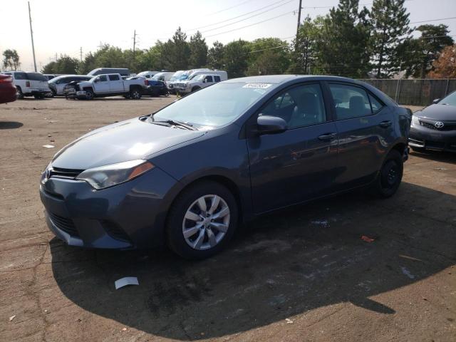 TOYOTA COROLLA L 2014 with VIN 5YFBURHEXEP160708 - Photo from auction