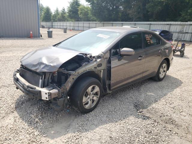 HONDA CIVIC LX 2015 with VIN 19XFB2F5XFE033364 - Photo from auction