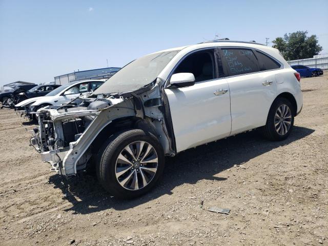 ACURA MDX TECHNO 2015 with VIN 5FRYD3H44FB008501 - Photo from auction