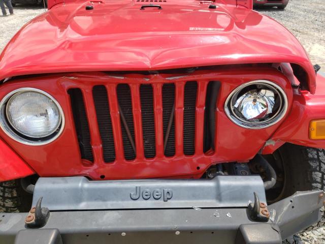 Photo 11 from auction – 2004 JEEP WRANGLER X with VIN 1J4FA39S44P796627
