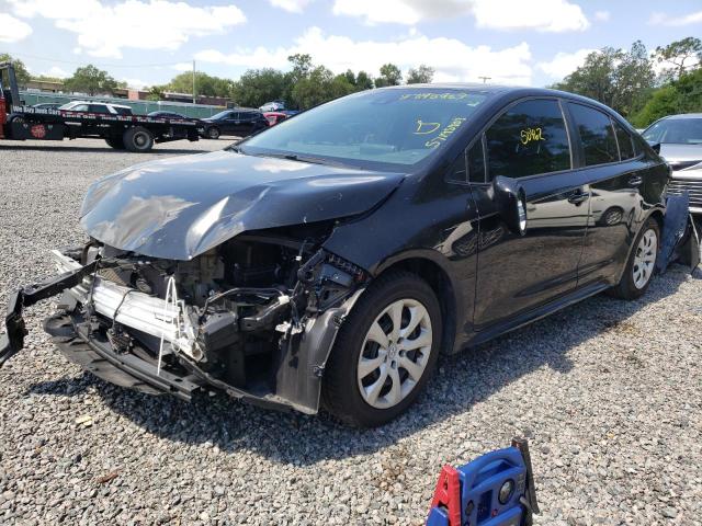 Photo 1 from auction – 2021 TOYOTA COROLLA LE with VIN 5YFEPMAE3MP227536