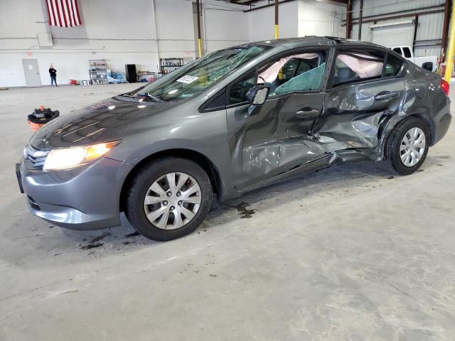HONDA CIVIC LX 2012 with VIN 19XFB2F57CE007140 - Photo from auction