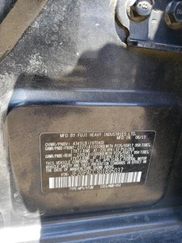 Photo 14 from auction – 2013 SUBARU XV CROSSTR with VIN JF2GPACC3D1895037
