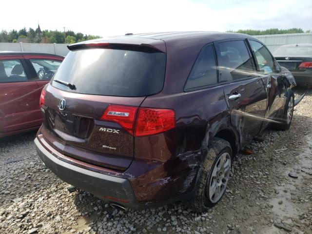 Photo 3 from auction – 2008 ACURA MDX TECHNO with VIN 2HNYD286X8H555972