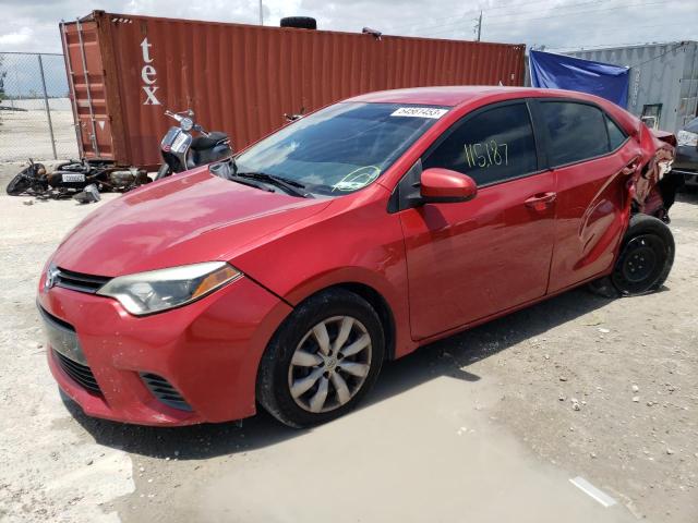 TOYOTA COROLLA L 2016 con VIN 2T1BURHEXGC623885 - Foto de la subasta