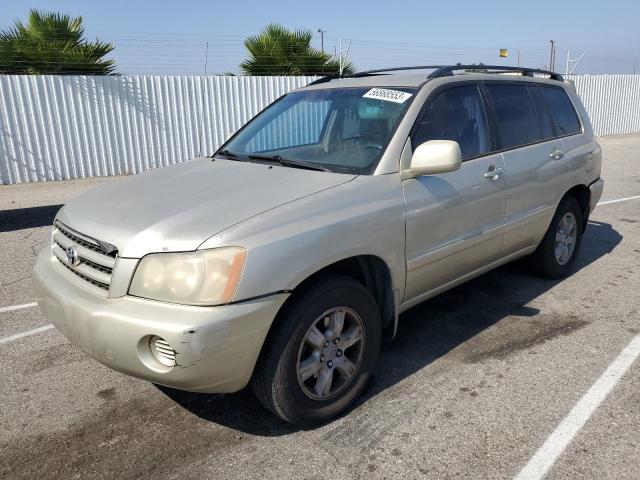 TOYOTA HIGHLANDER 2001 مع رقم تعريف المركبة JTEGF21A610002087 - صورة من المزاد