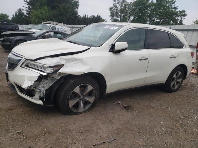 ACURA MDX 2016 with VIN 5FRYD4H28GB030555 - Photo from auction