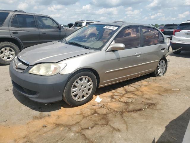 HONDA CIVIC EX 2004 with VIN 1HGES26714L016388 - Photo from auction