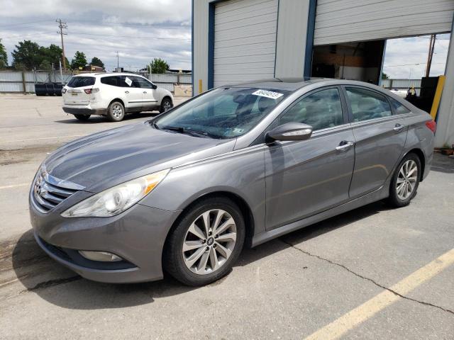 HYUNDAI SONATA SE 2014 with VIN 5NPEC4AC3EH888038 - Photo from auction