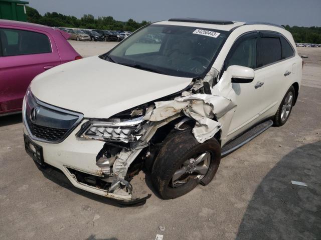 ACURA MDX ADVANC 2016 with VIN 5FRYD4H98GB042654 - Photo from auction