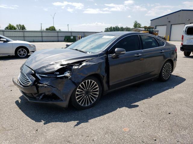 FORD FUSION TIT 2018 with VIN 3FA6P0D95JR225679 - Photo from auction