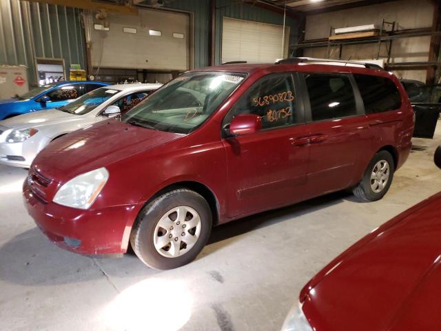 KIA SEDONA EX 2009 with VIN KNDMB233596287052 - Photo from auction