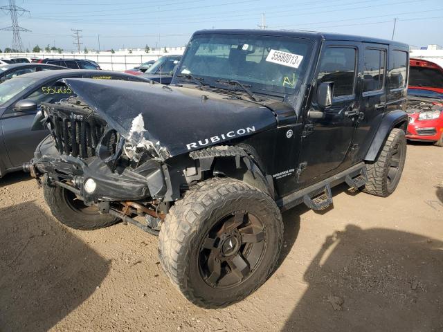 JEEP WRANGLER U 2013 with VIN 1C4BJWFG9DL646901 - Photo from auction