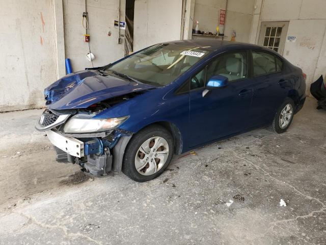 HONDA CIVIC LX 2013 with VIN 19XFB2F52DE029709 - Photo from auction
