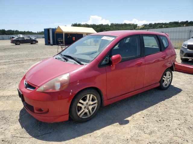 HONDA FIT S 2007 with VIN JHMGD38697S050437 - Photo from auction