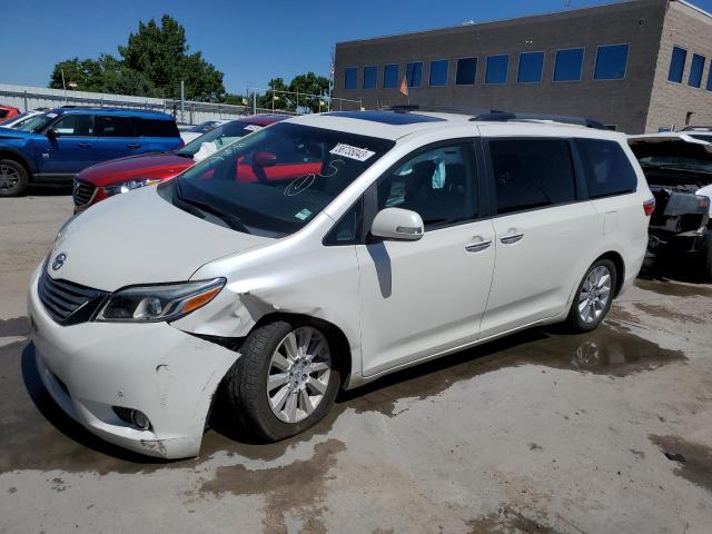 TOYOTA SIENNA XLE 2015 with VIN 5TDDK3DC8FS115386 - Photo from auction