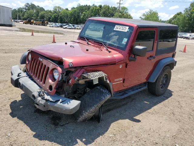 JEEP WRANGLER S 2012 with VIN 1C4AJWAG1CL253752 - Photo from auction