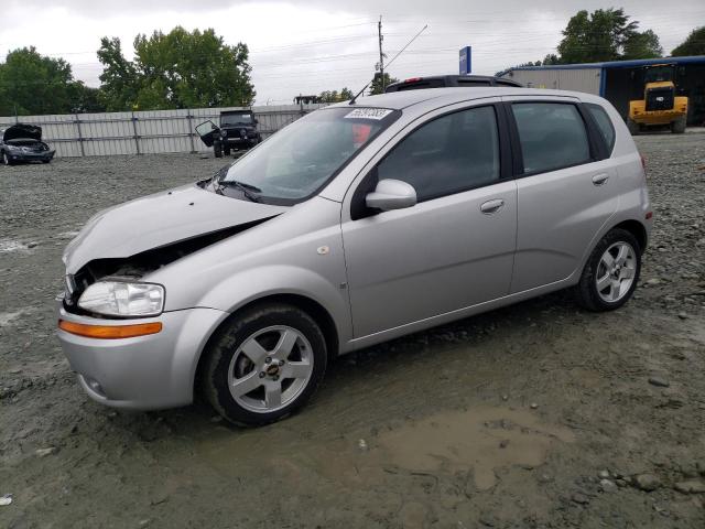 CHEVROLET AVEO BASE 2007 with VIN KL1TD666X7B727006 - Photo from auction
