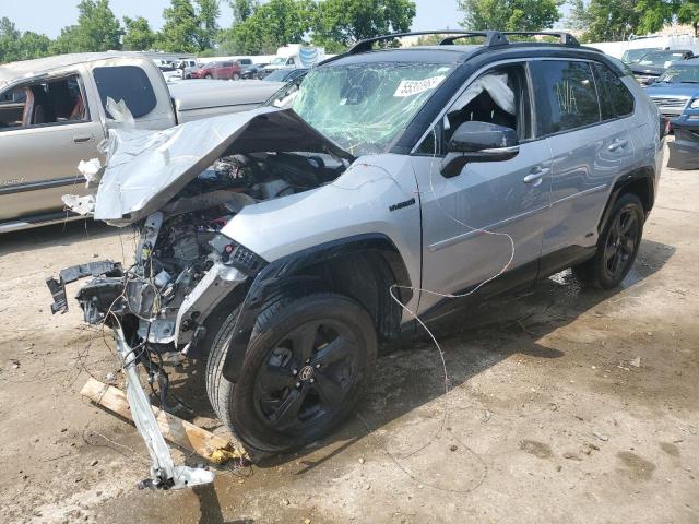 TOYOTA RAV4 XSE 2020 with VIN JTMEWRFV1LJ034684 - Photo from auction