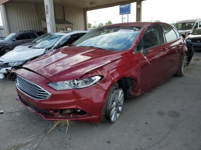 FORD FUSION SE 2017 with VIN 3FA6P0H77HR105997 - Photo from auction
