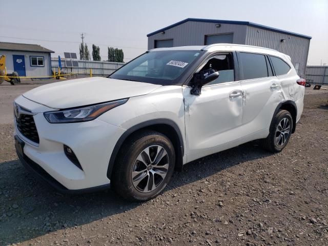 TOYOTA HIGHLANDER 2020 with VIN 5TDGZRBH2LS519368 - Photo from auction