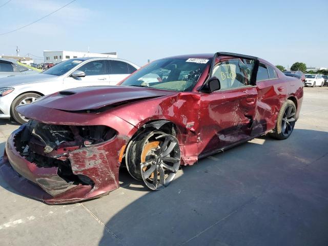 DODGE CHARGER SC 2019 with VIN 2C3CDXGJ9KH688978 - Photo from auction