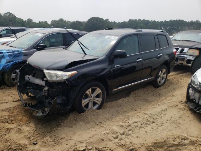 TOYOTA HIGHLANDER 2013 with VIN 5TDDK3EH7DS201120 - Photo from auction