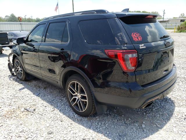 Photo 2 from auction – 2016 FORD EXPLORER S with VIN 1FM5K8GT2GGB01665