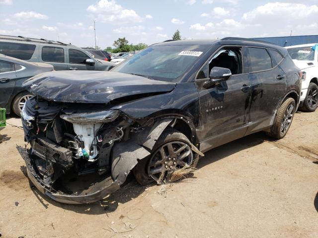 CHEVROLET BLAZER 3LT 2020 with VIN 3GNKBJRS0LS566435 - Photo from auction