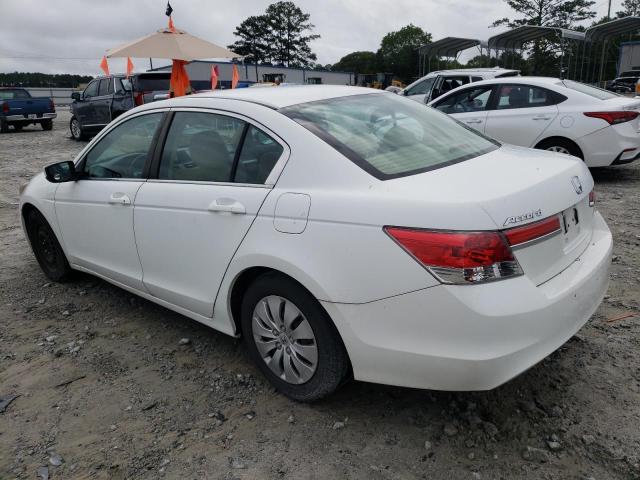 Photo 2 from auction – 2012 HONDA ACCORD LX with VIN 1HGCP2F37CA167543