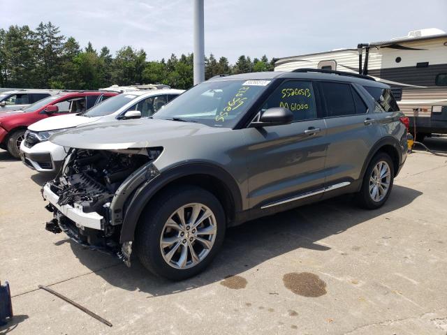 FORD EXPLORER X 2020 with VIN 1FMSK8DH2LGA68535 - Photo from auction
