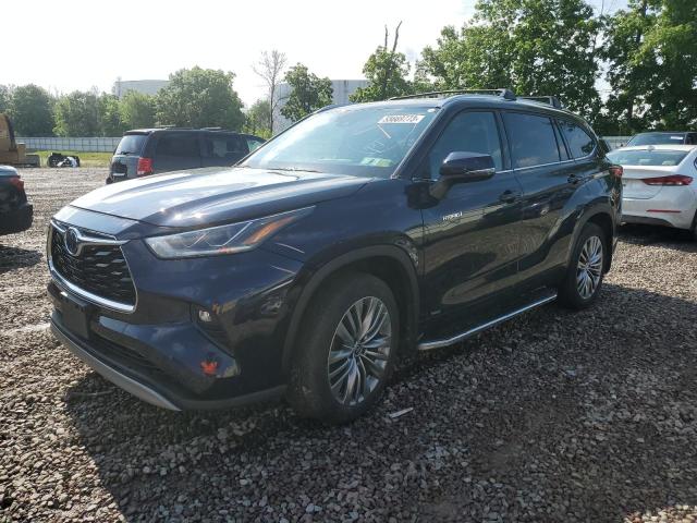TOYOTA HIGHLANDER 2021 with VIN 5TDEBRCH0MS056528 - Photo from auction