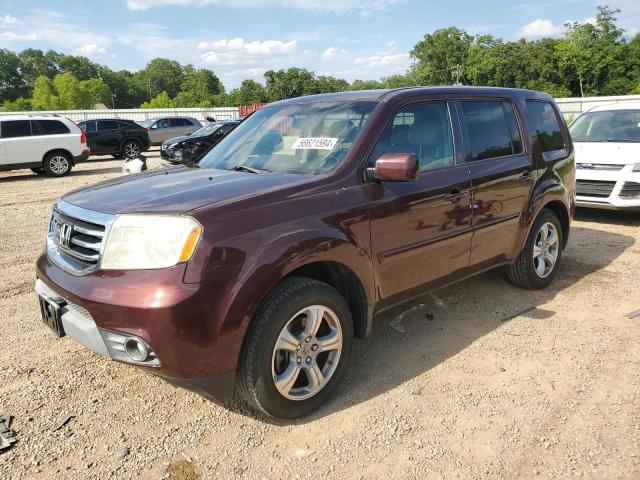 HONDA PILOT EXL 2012 with VIN 5FNYF3H59CB034852 - Photo from auction