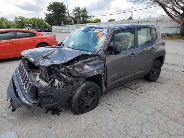 JEEP RENEGADE S 2018 with VIN ZACCJBAB4JPH60322 - Photo from auction