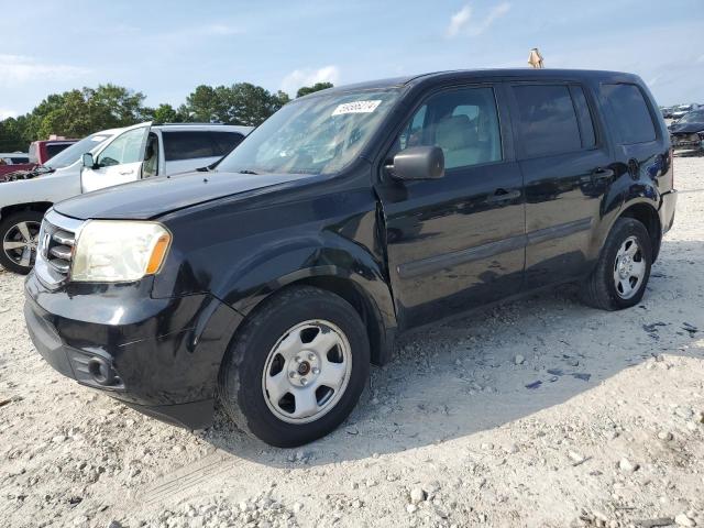 HONDA PILOT LX 2013 with VIN 5FNYF3H22DB008357 - Photo from auction