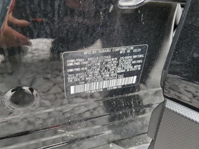 Photo 14 from auction – 2023 SUBARU FORESTER T with VIN JF2SKARC9PH464746