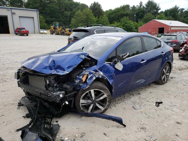 KIA FORTE EX 2017 with VIN 3KPFN4A88HE119246 - Photo from auction