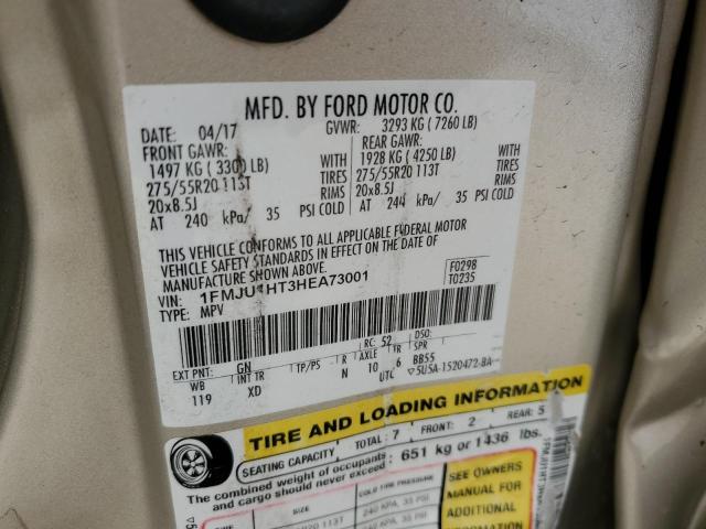 Photo 14 from auction – 2017 FORD EXPEDITION with VIN 1FMJU1HT3HEA73001