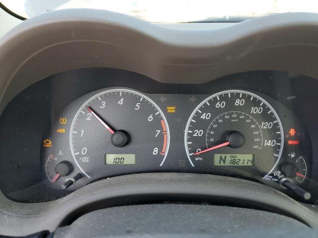 Photo 9 from auction – 2009 TOYOTA COROLLA BA with VIN 2T1BU40E99C167203