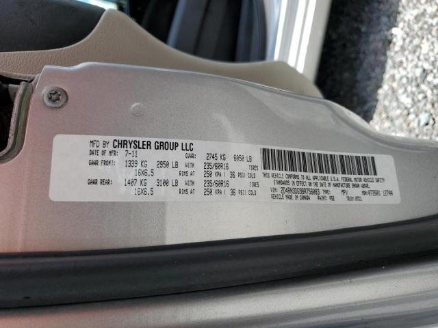 Photo 14 from auction – 2011 DODGE GRAND CARA with VIN 2D4RN3DG9BR756083